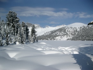 Природный парк «Ергаки» готовится к Снежному фестивалю.