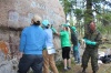 В природном парке «Ергаки» прошла волонтёрская акция по очистке скал от вандальных надписей, организованная в рамках экомарафона En+ Group "360 минут"