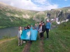 Работа волонтёрского лагеря на территории памятника природы «Ивановские озёра» стартовала!